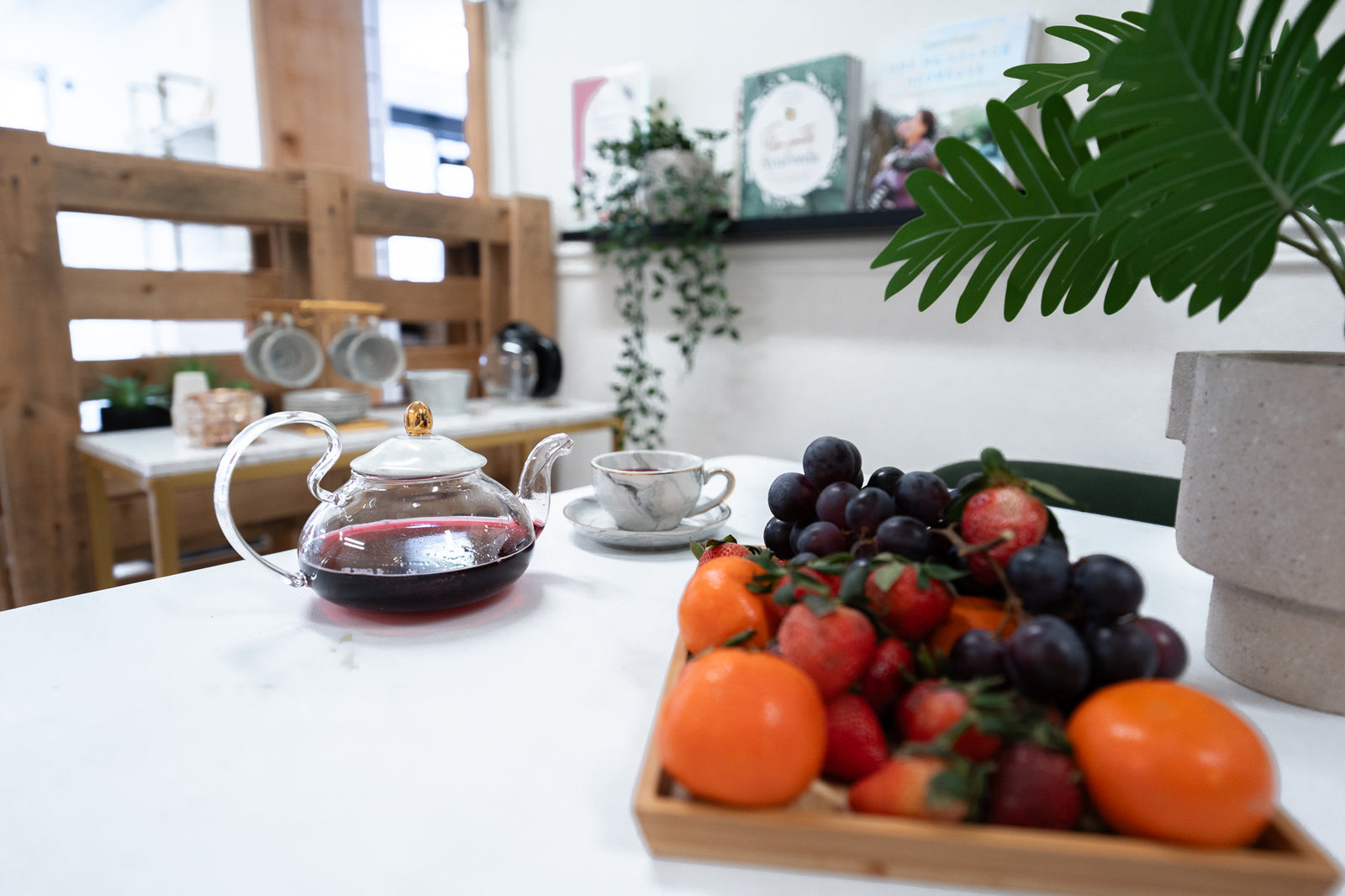 Coin café détente chez Biona-t