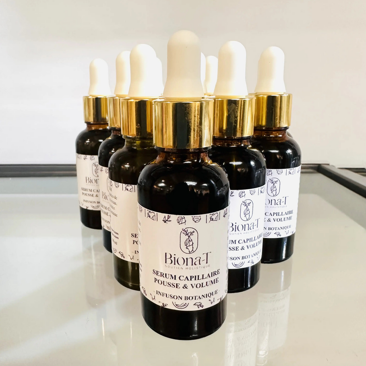 Lot de serum capillaire pousse volume de Botannique