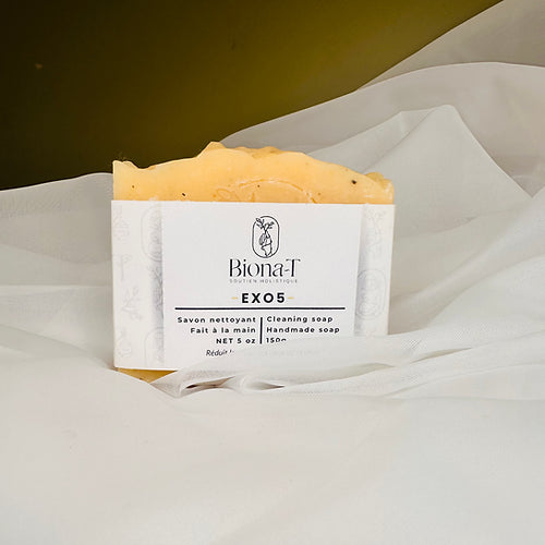 Savon Exo5 de Biona-T fait de fruits exotiques