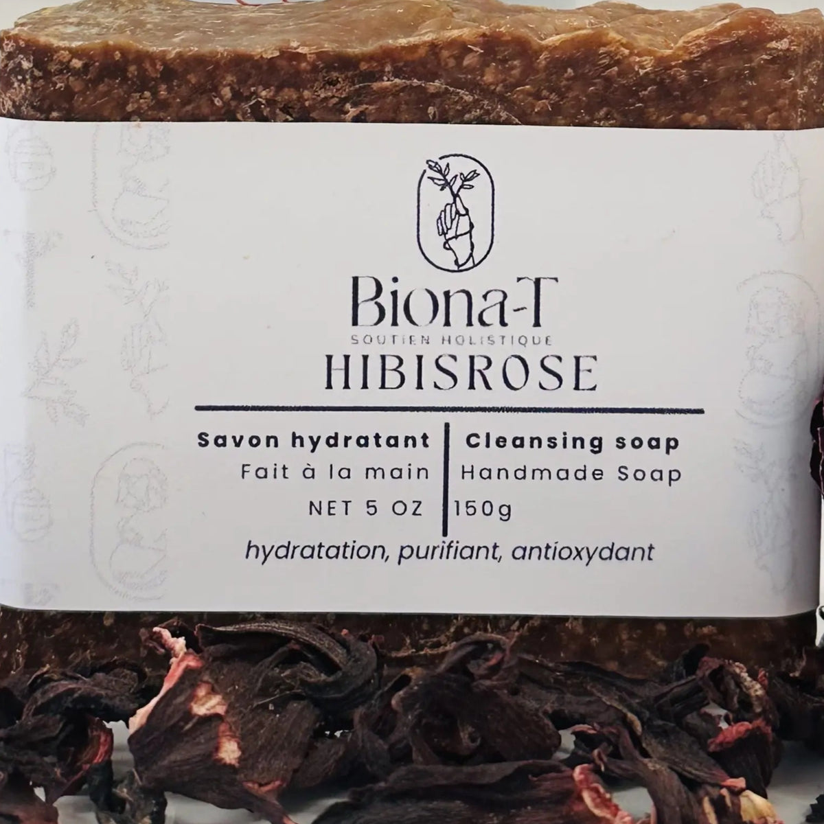Savon hibisrose de Biona-T